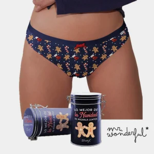 Braguita Mr Wonderful Galletitas y Bastones con Cajita Metálica a juego
