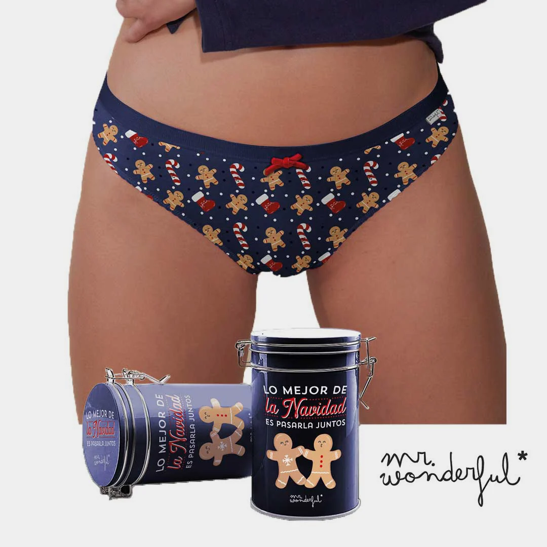 Braguita Mr Wonderful Galletitas y Bastones con Cajita Metálica a juego - Imagen 2