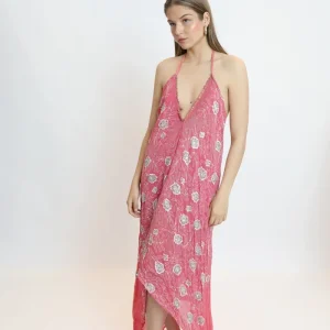 Vestido joya rosa 293