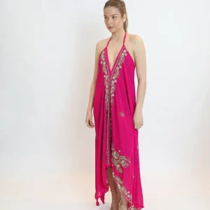 Vestido joya rosa 076
