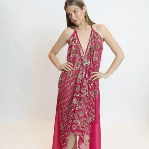 Vestido joya rosa 297