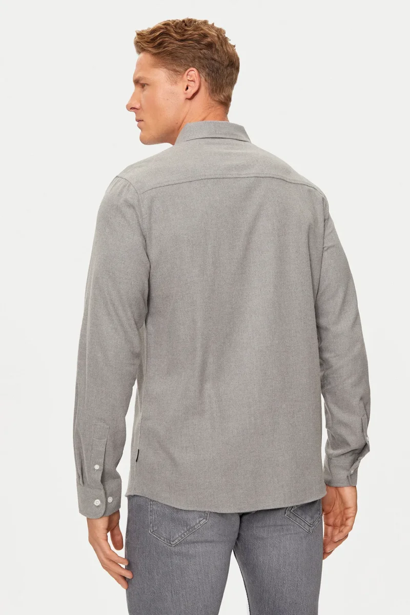 Camisa Gris Lisa - Imagen 6