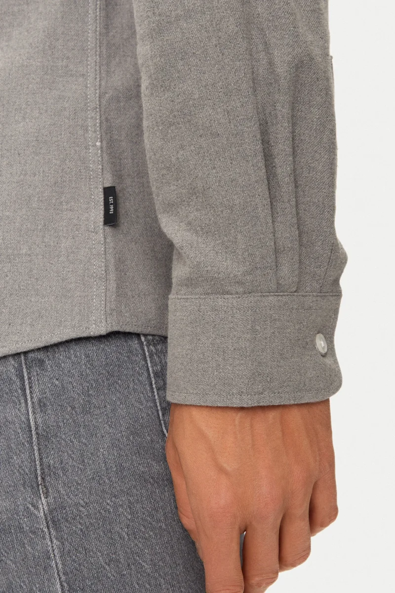 Camisa Gris Lisa - Imagen 5