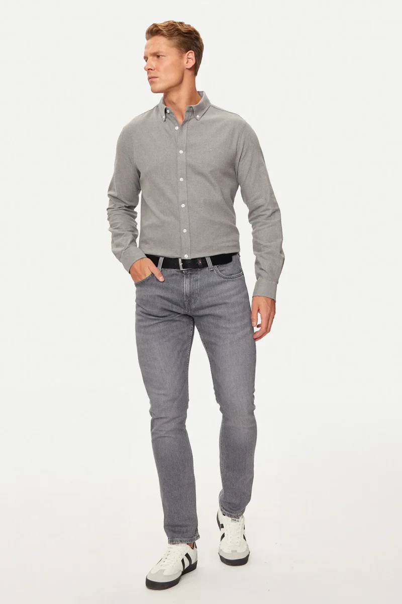 Camisa Gris Lisa - Imagen 3