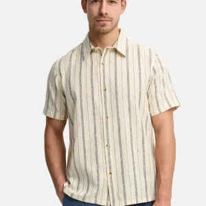 Camisa Rayas Beige