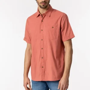 Camisa Roja Manga Corta