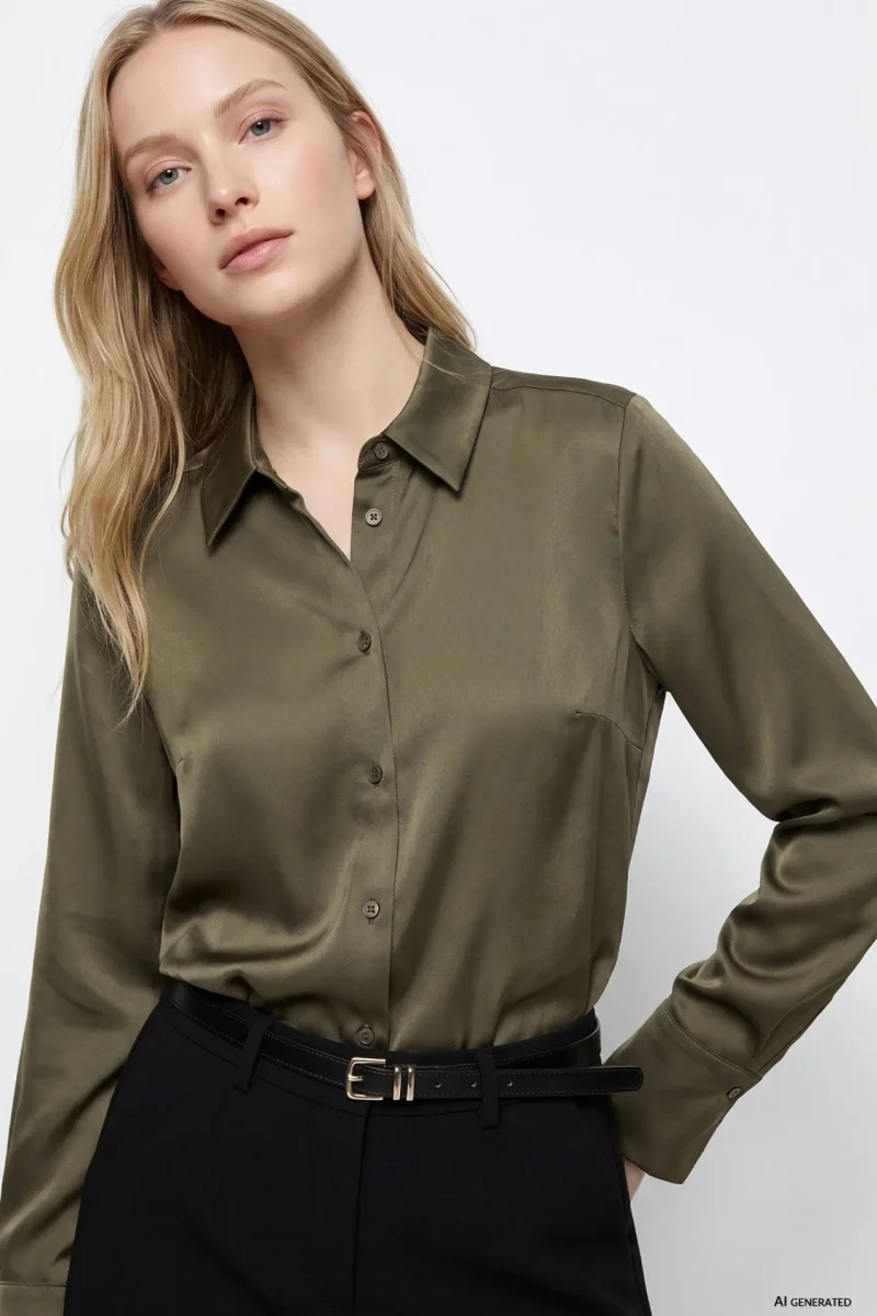 Camisa Satinada
