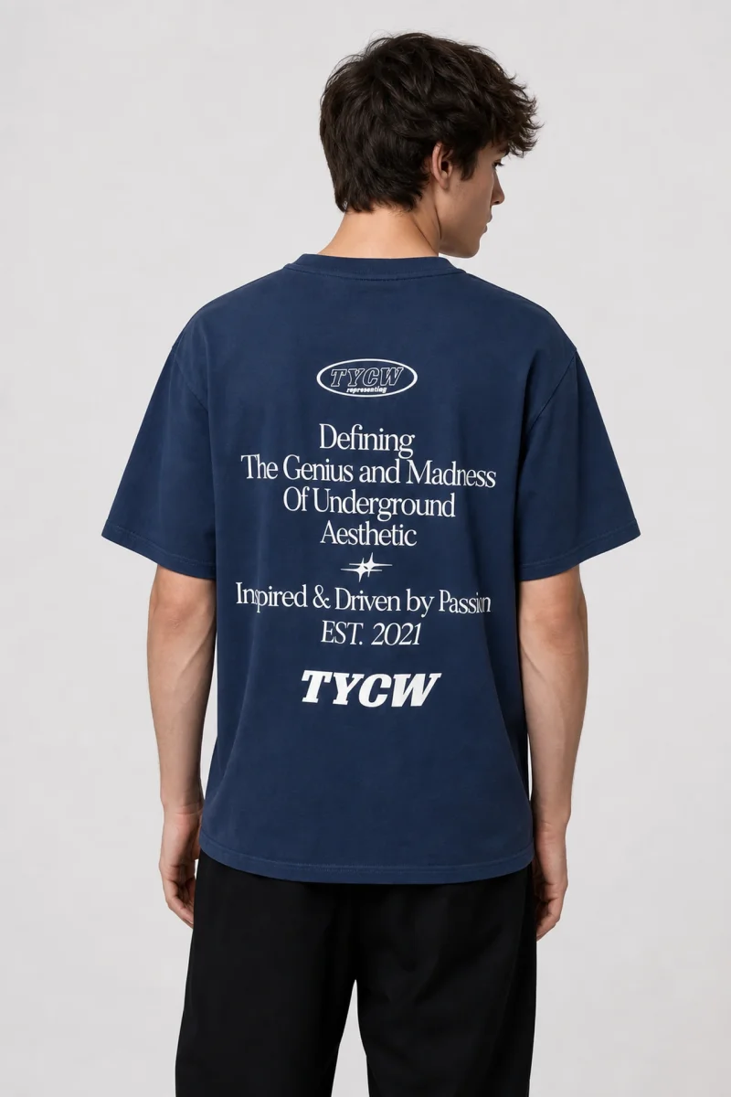 Camiseta Azul - Imagen 3