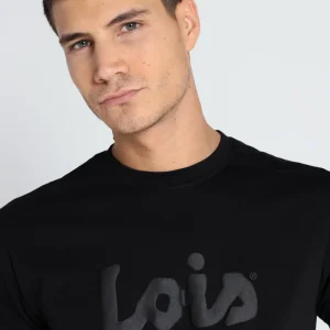 Camiseta Classic Lois Jeans Negra