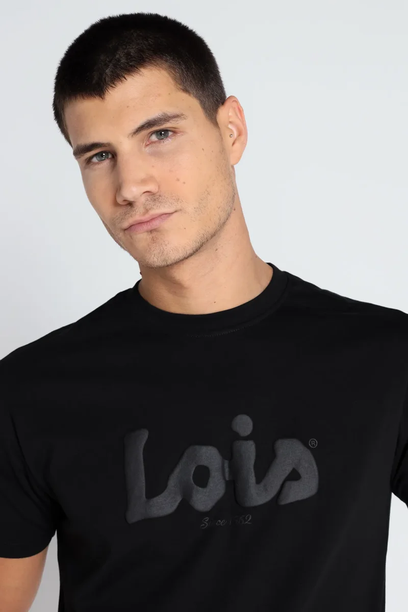 Camiseta Classic Lois Jeans Negra