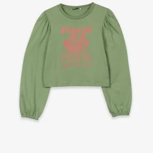 Camiseta Verde Manga Larga