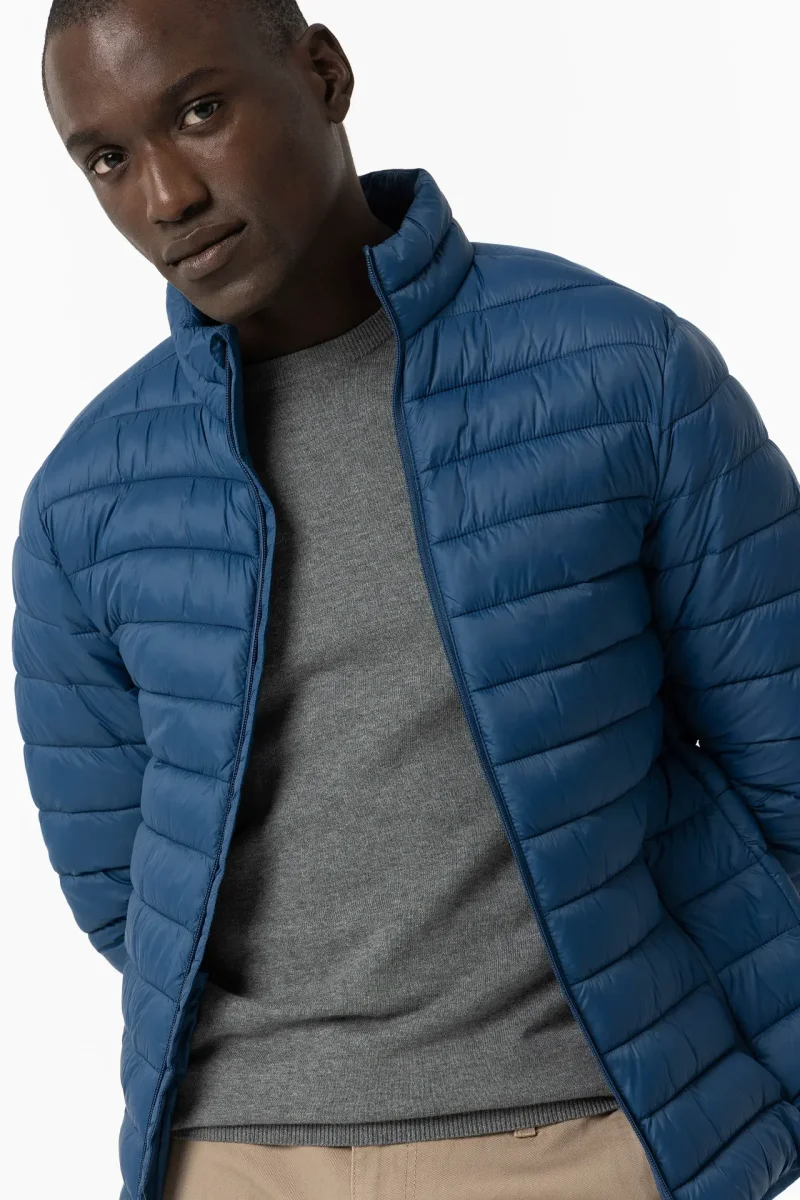 Chaqueta Acolchada Azul - Imagen 4