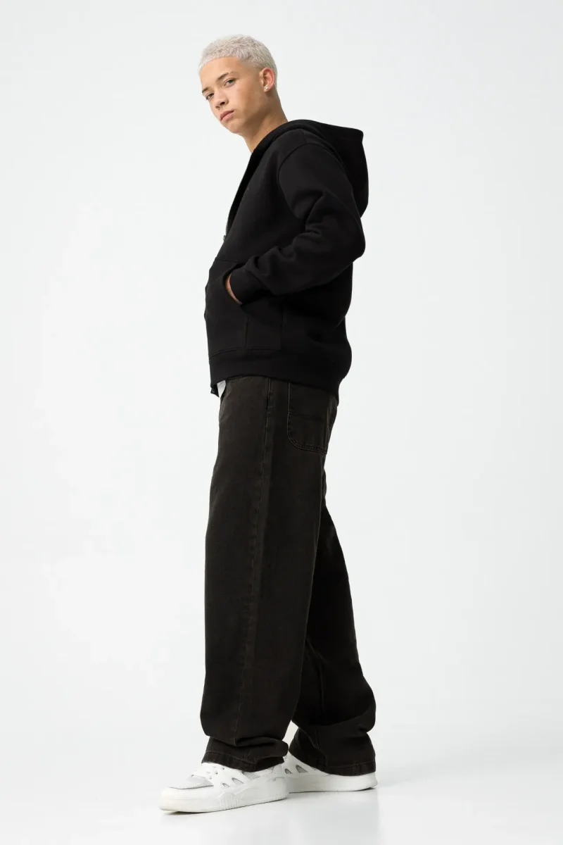 Chaqueta Negra con Cremallera - Imagen 6