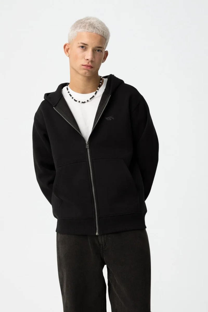 Chaqueta Negra con Cremallera - Imagen 5