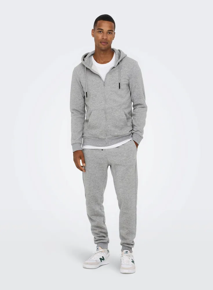 Chaqueta Gris con Capucha - Imagen 3