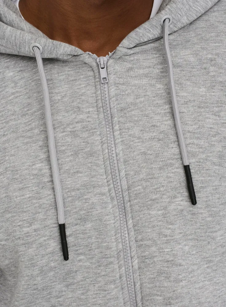 Chaqueta Gris con Capucha - Imagen 4