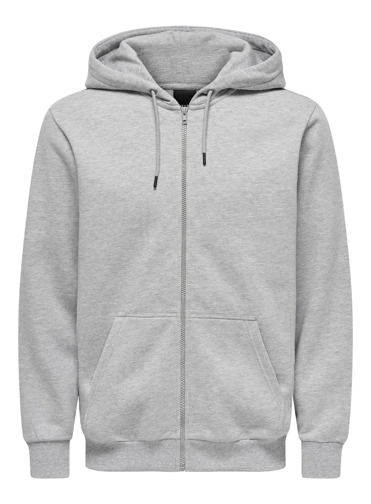Chaqueta Gris con Capucha - Imagen 6