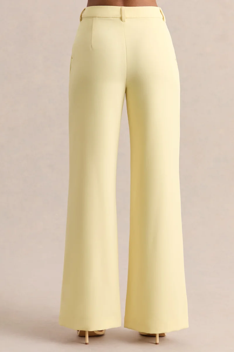 Malou | Limón Pantalones Sastre - Imagen 5