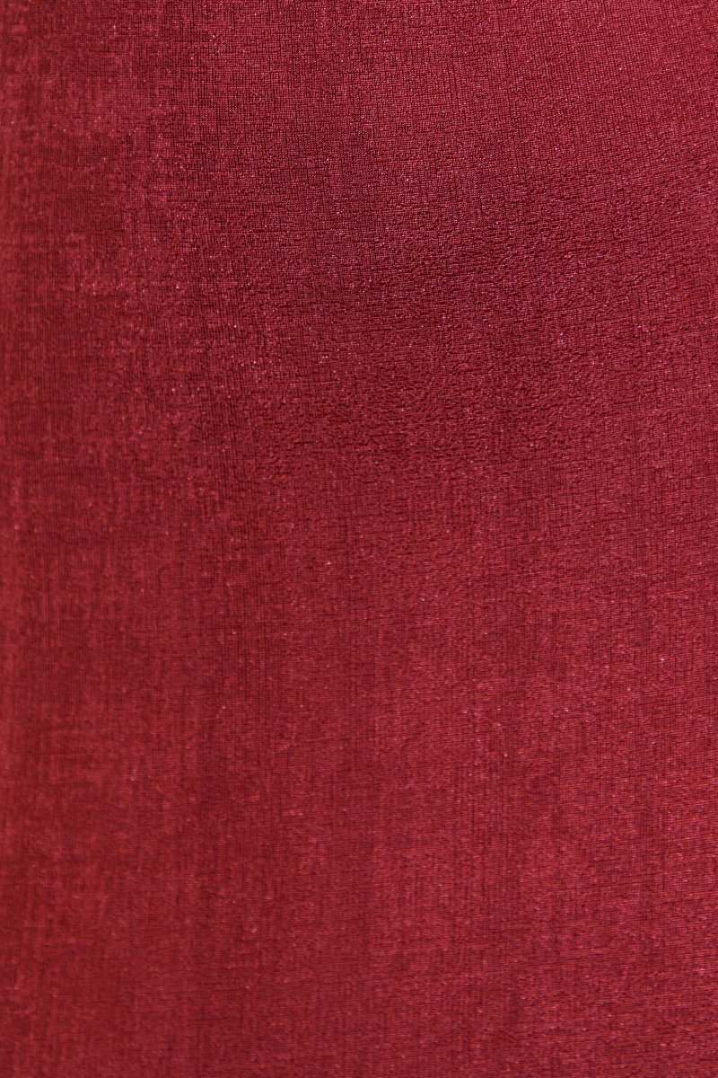 Ariosa | Vestido largo color óxido con cuello alto y espalda abierta - Imagen 9