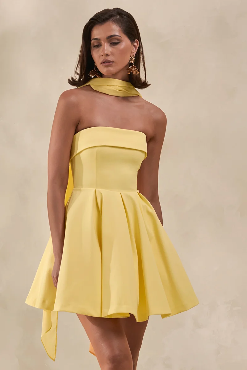 Bruna | Pañuelo De Gasa Limón - Imagen 3