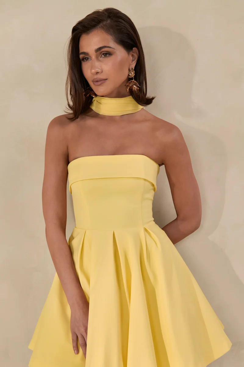 Bruna | Pañuelo De Gasa Limón - Imagen 6