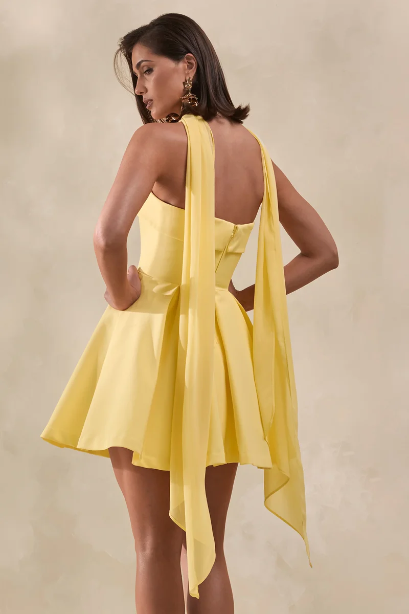 Bruna | Pañuelo De Gasa Limón - Imagen 2