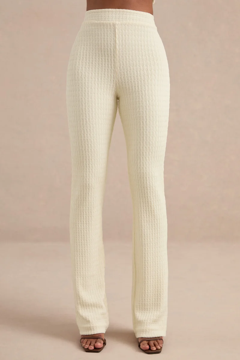 Athenais | Pantalón Crudo De Pierna Recta - Imagen 5