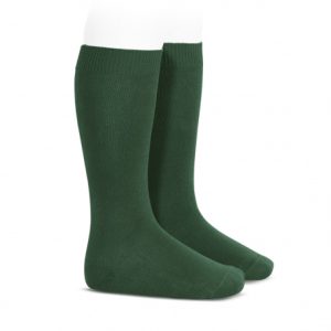 Calcetines verde botella altos de Cóndor