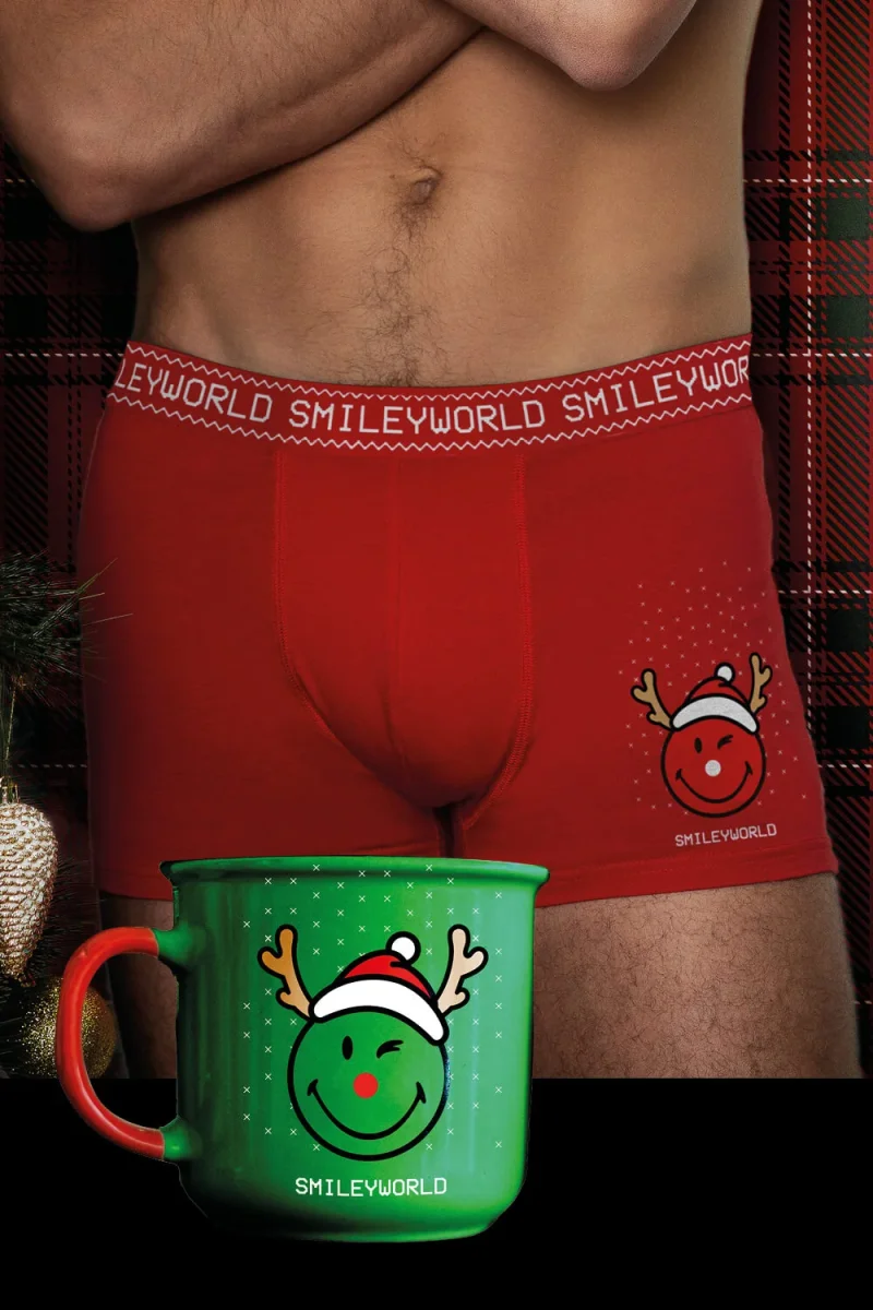 Calzoncillo Boxer Hombre Smile + Taza a Juego - Imagen 2