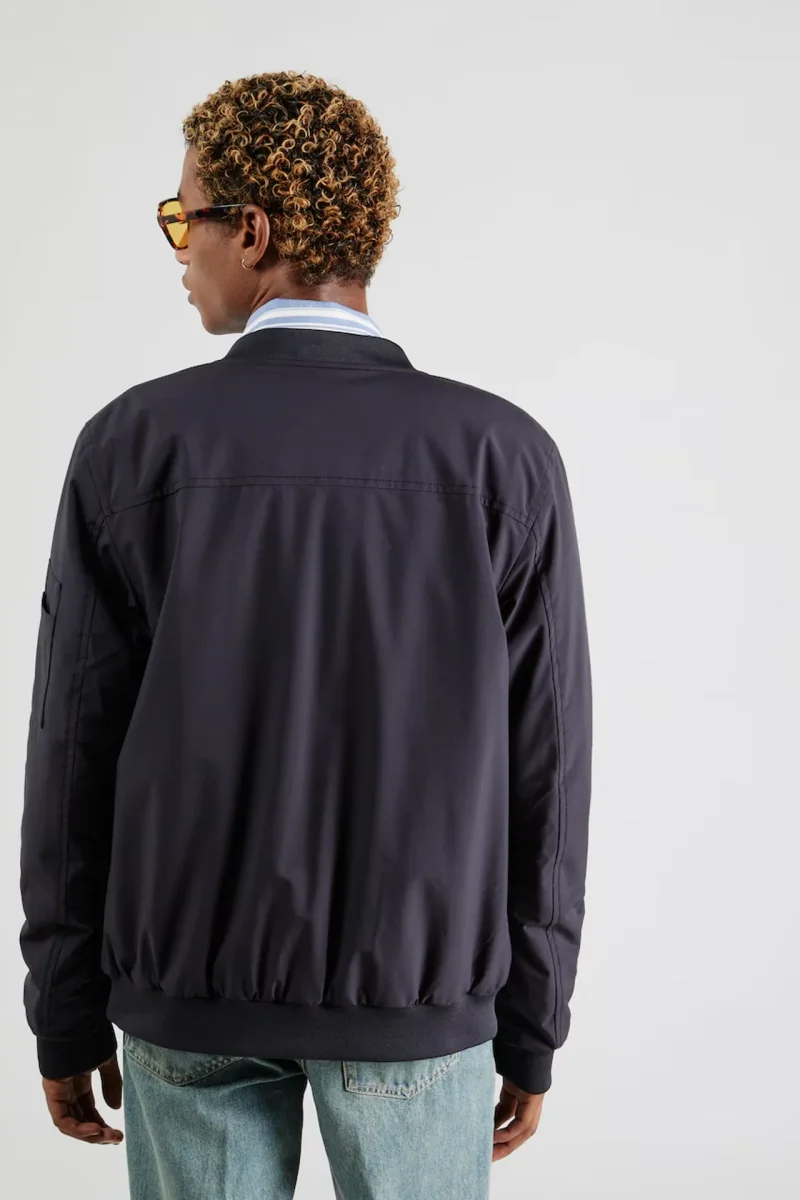 Chaqueta Bomber Azul Marino - Imagen 5