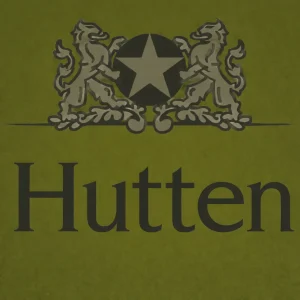 Logo Hutten - Achmea - Gecentreerd op de rug