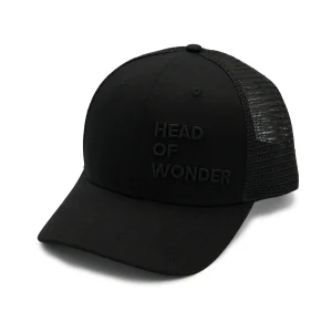 Gorra XL HEAD OF WONDER Negra – Classic Trucker Hat