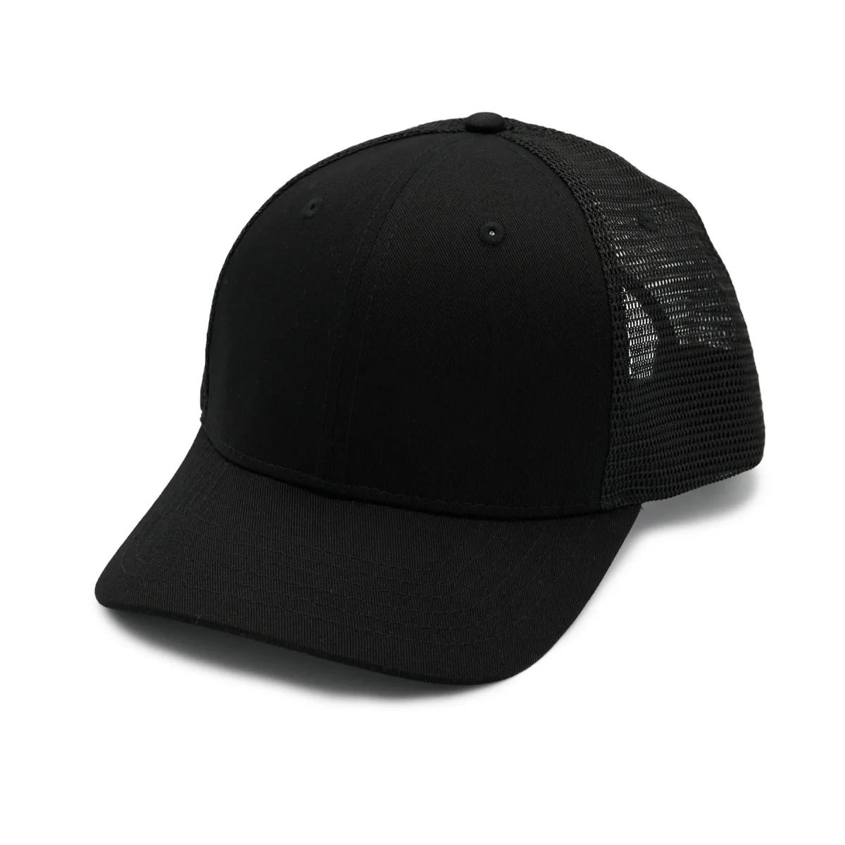 Gorra XL/XXL Minimalist Negra – Classic Trucker Hat - Imagen 2