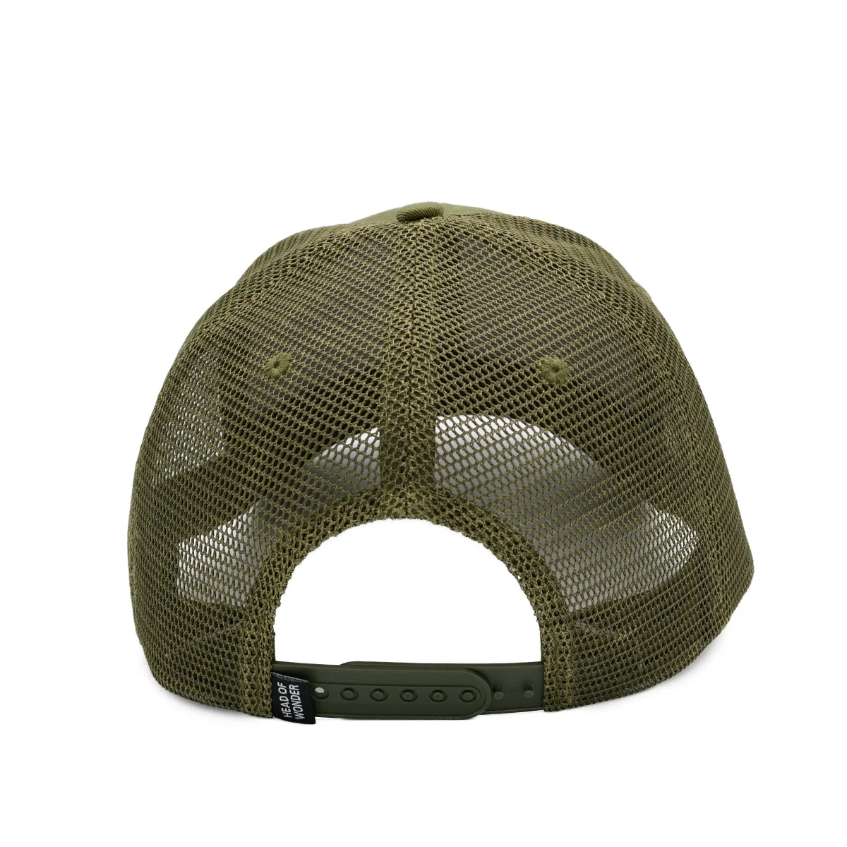 Gorra XL HEAD OF WONDER Verde oliva – Classic Trucker Hat - Imagen 4