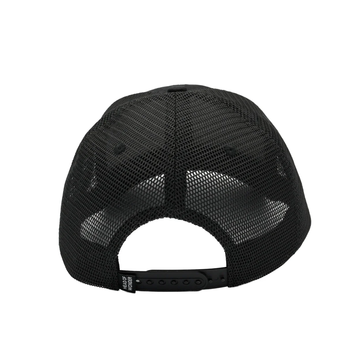 Gorra XL/XXL Minimalist Negra – Classic Trucker Hat - Imagen 4