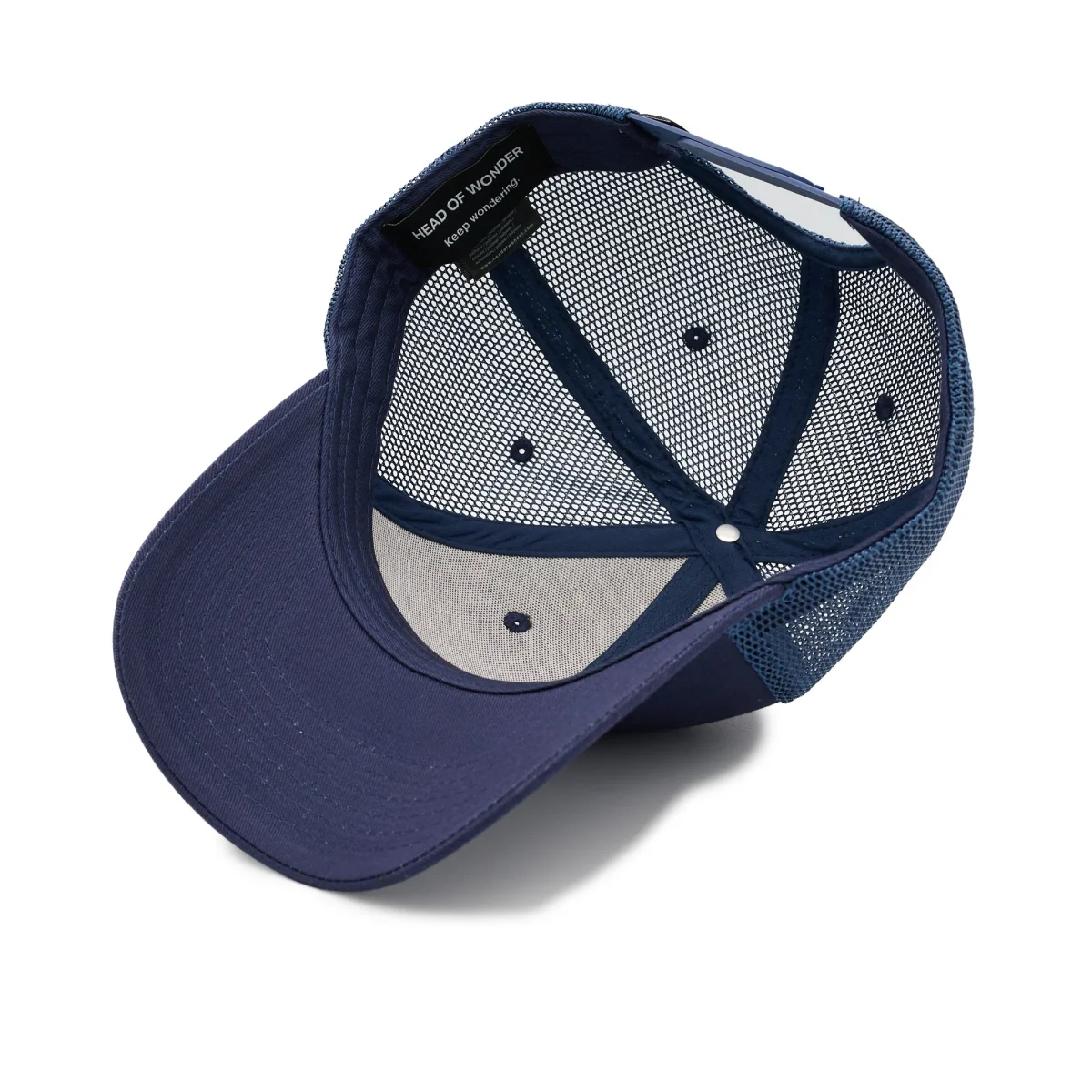 Gorra XL HEAD OF WONDER Azul marino – Classic Trucker Hat - Imagen 5