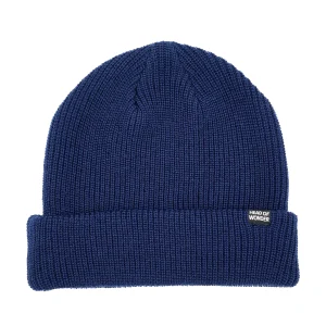 Gorro de merino XL HEAD OF WONDER Azul marino – Beanie