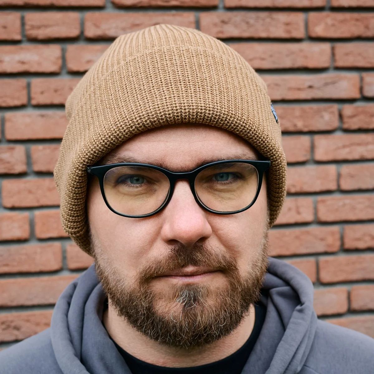 Gorro de merino XL HEAD OF WONDER Marrón claro – Beanie - Imagen 5