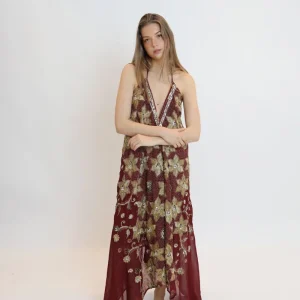 Vestido joya rojo 156
