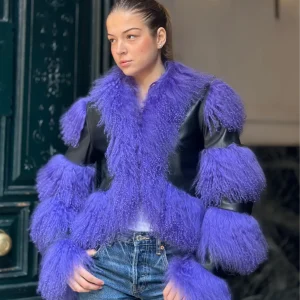 Abrigo GOSSIP (morado)