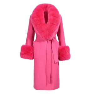 Abrigo MILANO (fucsia)