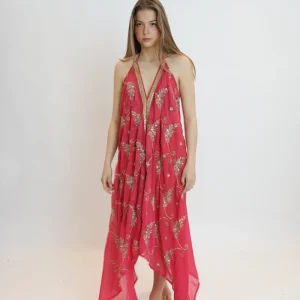 Vestido joya rosa 138