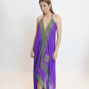 Vestido joya morado 291