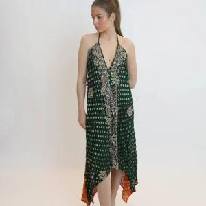 Vestido joya verde 111