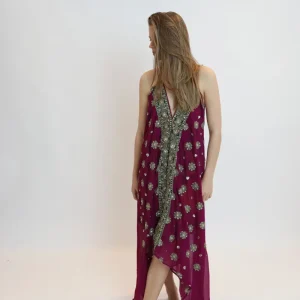 Vestido joya morado 145