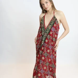 Vestido joya rojo 266