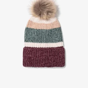 Gorro Verde Multicolor con PomPon