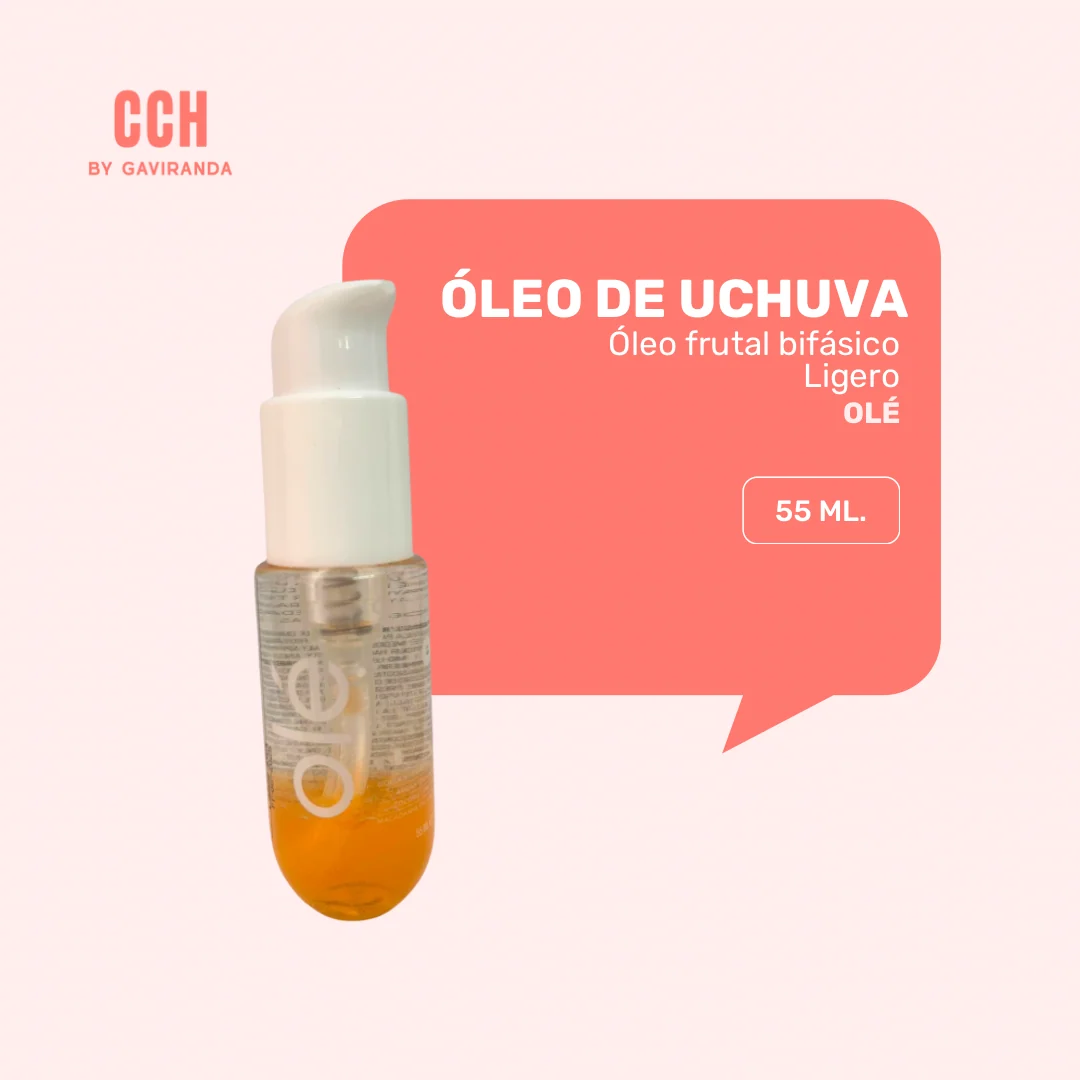 Óleo de uchuva hidratante de puntas olé 55 ml - Textura ligera/aguada