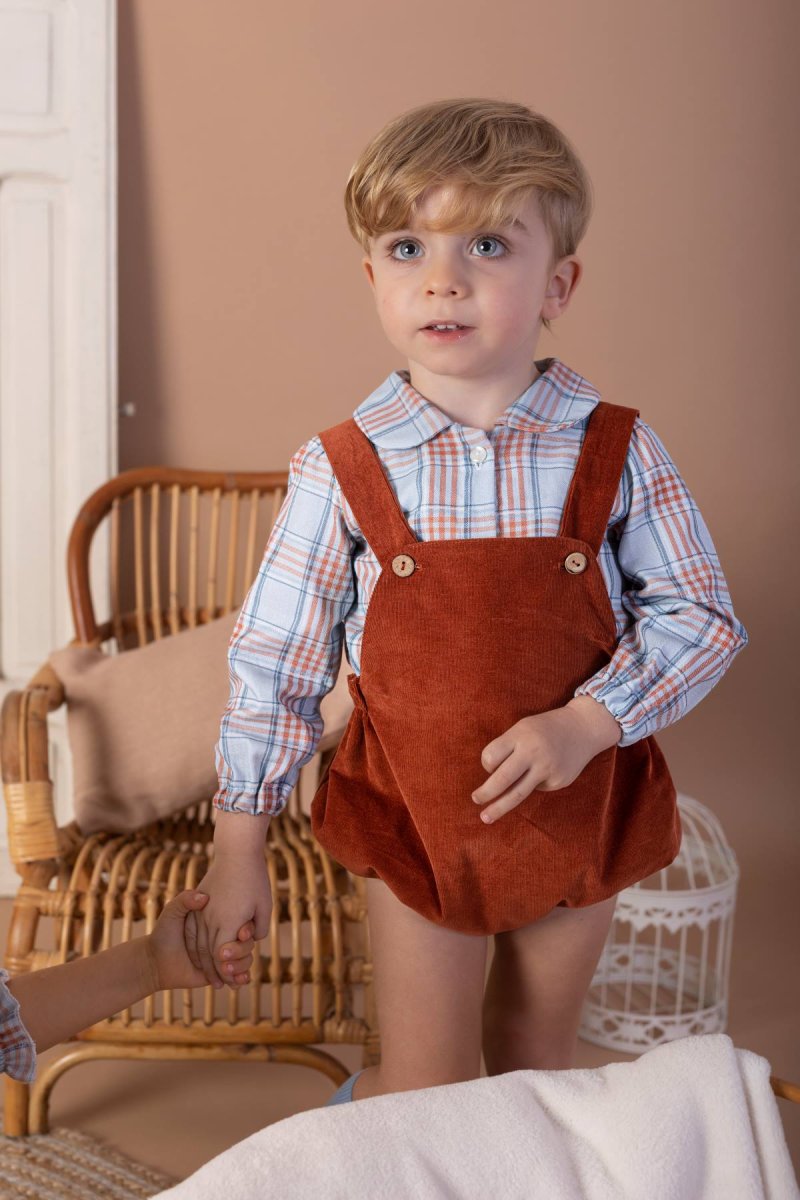 Camisa bebé tartán - Imagen 2