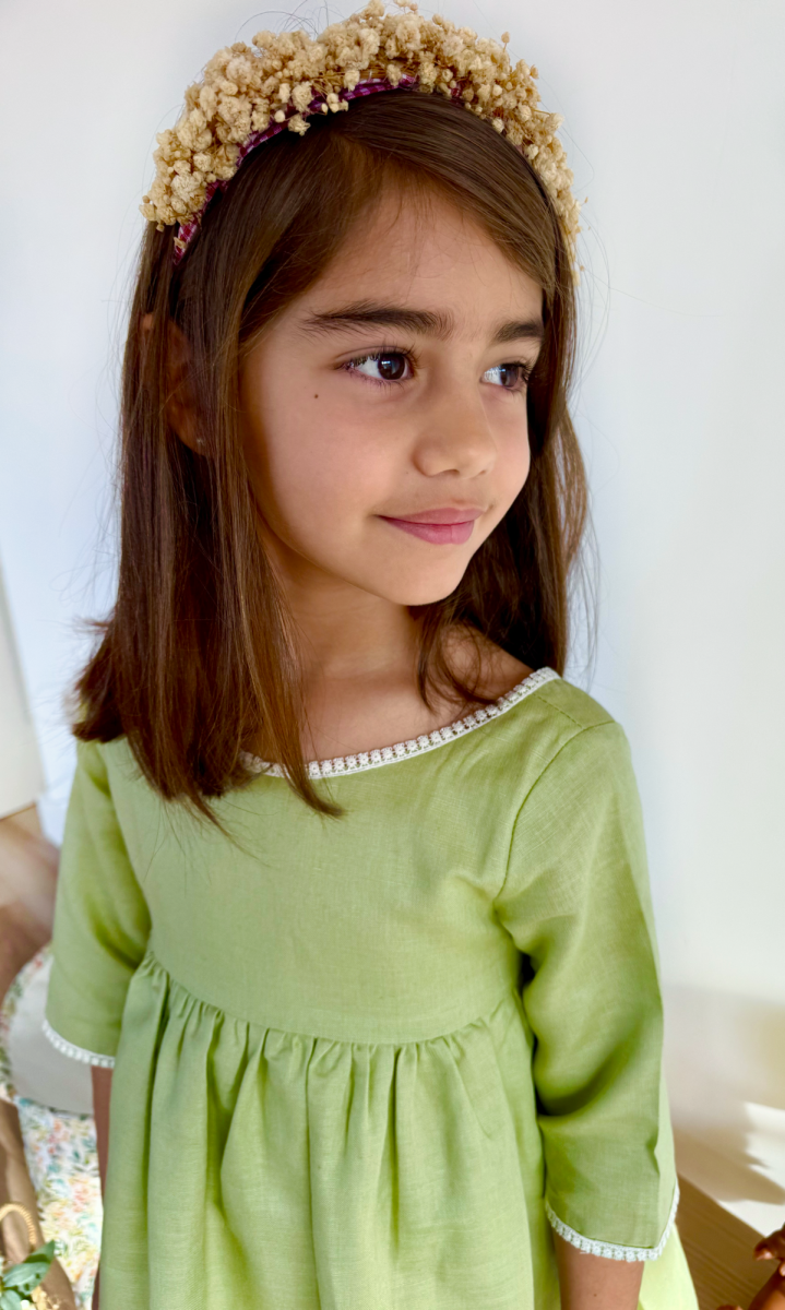 Vestido Olive Manga francesa - Imagen 4